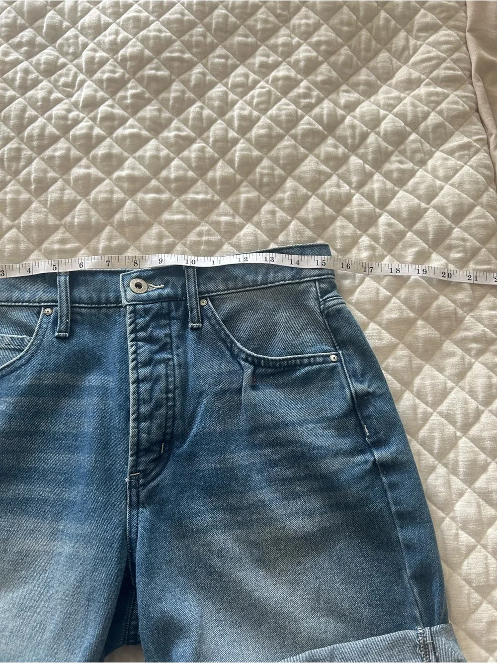 Jessica Simpson Denim button fly Roll-Cuff Women's Shorts